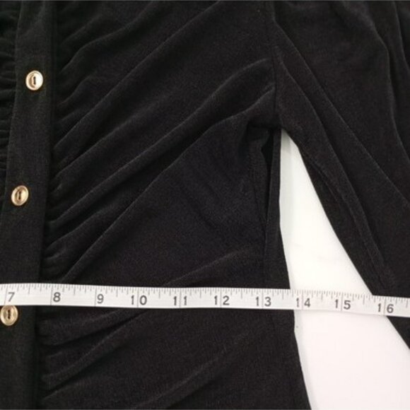 Jasmine By Free People Dress M Black Pullover Long Sleeve Womens - Picture 8 of 10